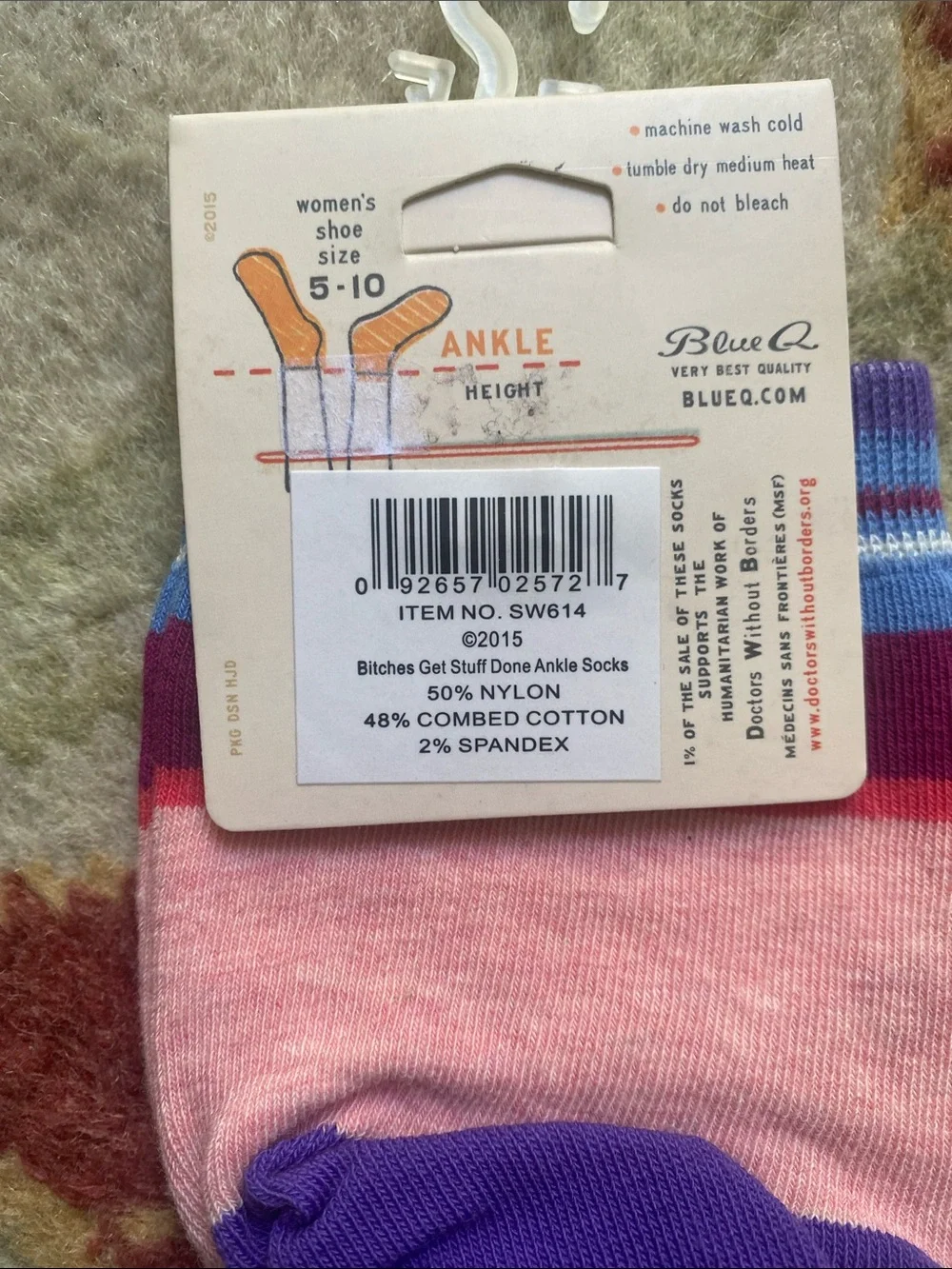 B*tches Get Stuff Done. Funny ladies socks